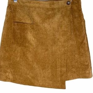 Loveriche Brown Mini Skirt